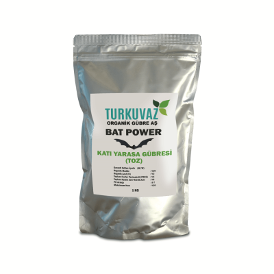 1 Kg. Turkuvaz  Bat Power Organik Toz Yarasa Gübresi (Katkısız)