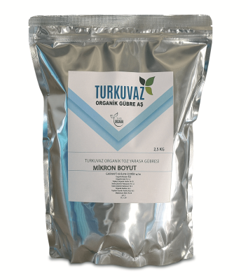 2.5 Kg. Turkuvaz Organik Mikron Toz Yarasa Gübresi (Katkısız)